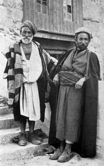 Hombres de Jerusalén, 1926 de Unbekannt