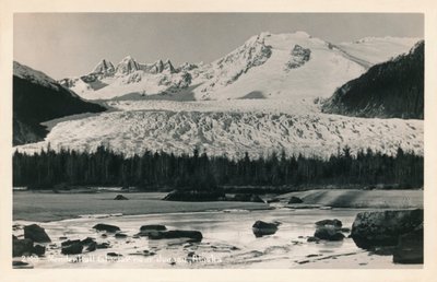 Glaciar Mendenhall cerca de Juneau, Alaska de Unbekannt