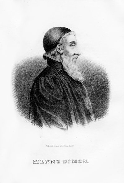 Menno Simons, líder religioso anabaptista holandés de Unbekannt