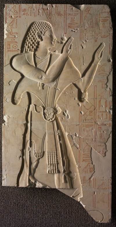 Mentuemhat en vestimenta eclesiástica, c. 667-647 a.C. de Unbekannt