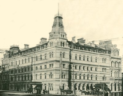 Hotel Menzies, Melbourne, 1901 de Unbekannt