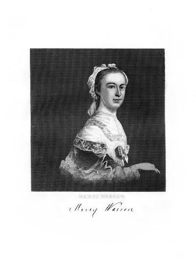 Mercy Warren, patriota y escritora estadounidense, 1872 de Unbekannt