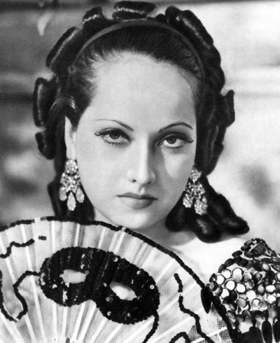 Merle Oberon, actriz de cine británica de Unbekannt