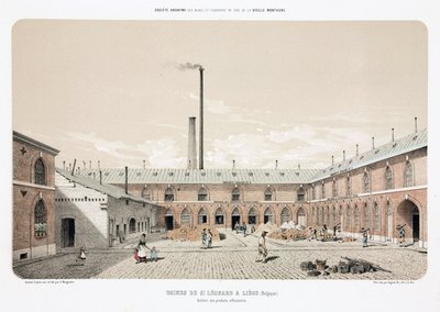 Metales, Zinc Trabajos de zinc, St Leonard, Lieja, Bélgica de Unbekannt