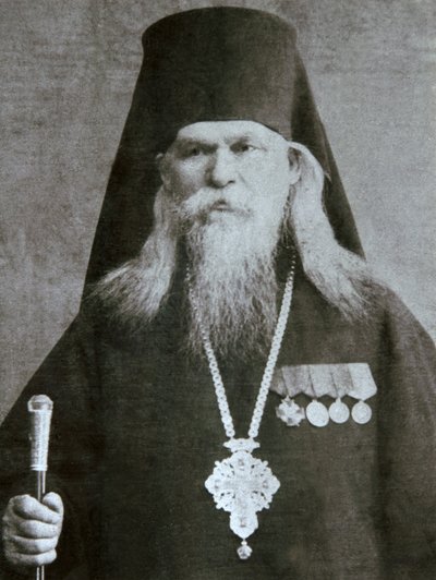 Metropolitano Sergio Voskresensky, obispo ortodoxo ruso, c. 1940s de Unbekannt