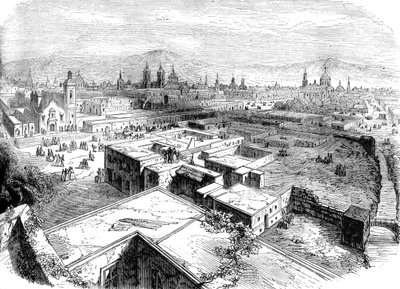 Ciudad de México, México, mediados del siglo XIX c1880 de Unbekannt