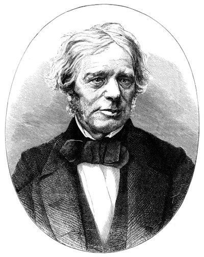 Michael Faraday, físico y químico británico, siglo XIX de Unbekannt