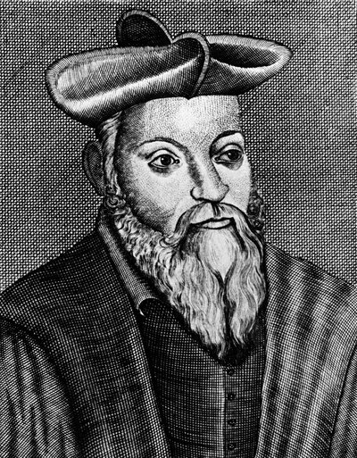 Michel Nostradamus 1503-1556, médico y astrólogo francés, siglo XVII de Unbekannt