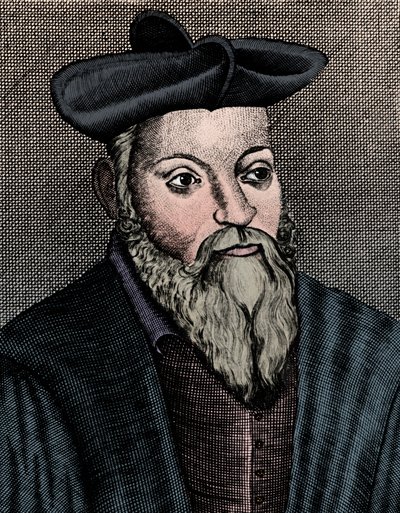 Michel Nostradamus 1503-1556, médico y astrólogo francés, siglo XVII de Unbekannt