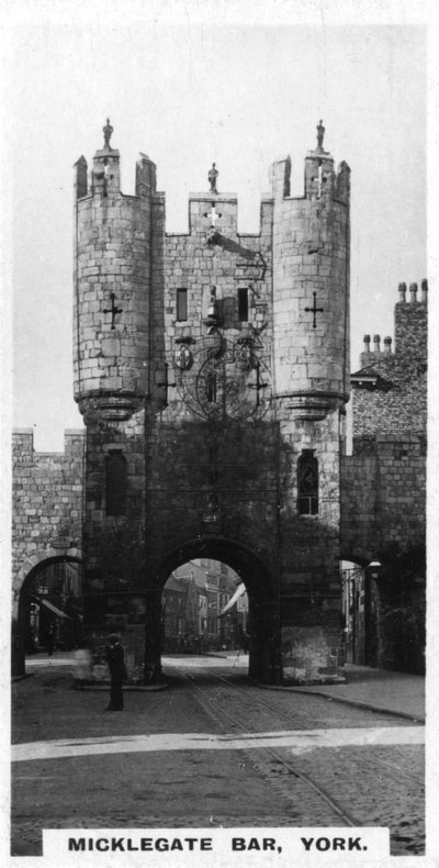 Micklegate Bar, York, c1920s de Unbekannt