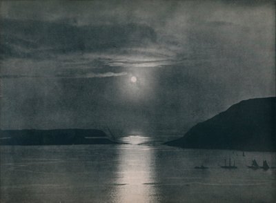 Sol de medianoche en Hammerfest, 1914 de Unbekannt