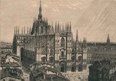 Catedral de Milán, 1873 de Unbekannt