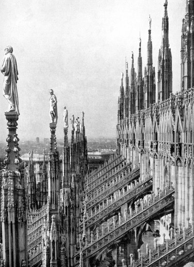 Catedral de Milán, Italia, 1926 de Unbekannt