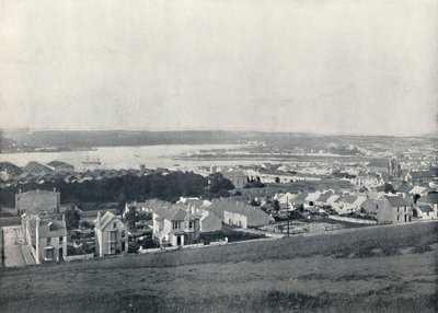 Milford Haven - Vista general de la ciudad y el puerto, 1895 de Unbekannt