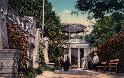 Manantial de agua mineral no 18, Yessentuki, Rusia, 1900s de Unbekannt