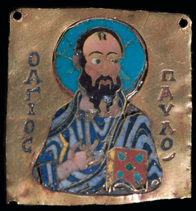 Miniatura de San Pablo, siglo X de Unbekannt