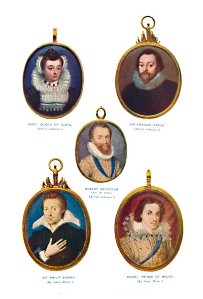 Miniaturas del período isabelino Museo Victoria y Alberto, c1580-1610, 1903 de Unbekannt