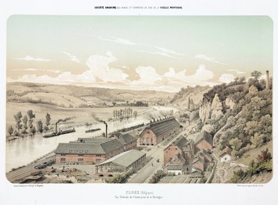 Minería, metales, obras de zinc, Flone, Bélgica de Unbekannt