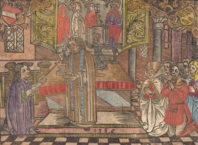 Milagro en Seefeld, 1484 de Unbekannt