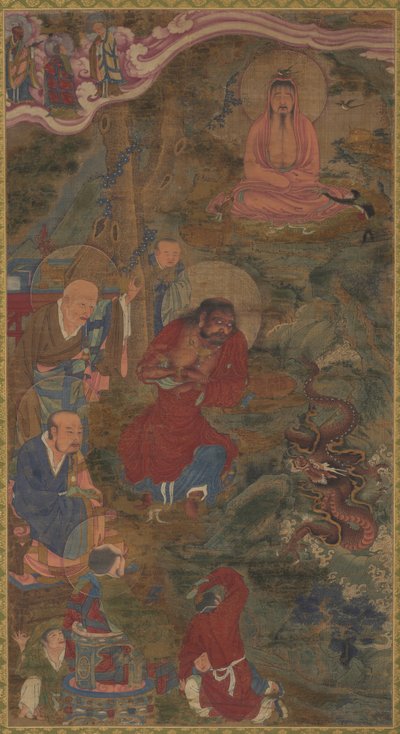 Milagro del dragón, 1600s de Unbekannt