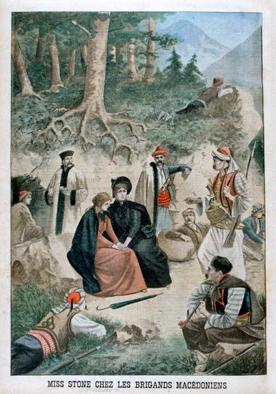 Miss Stone con los macedonios de Unbekannt