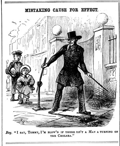 Confundir la causa con el efecto, 1849 de Unbekannt