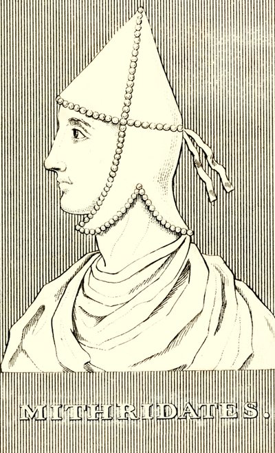 Mitrídates, 65-110 d.C., 1830 de Unbekannt