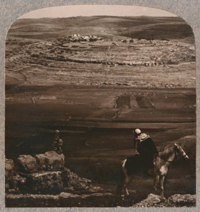 Mizpeh, con la columna de piedras de Jacob, c1900 de Unbekannt