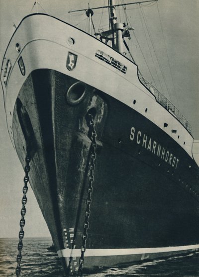Transatlánticos modernos para los servicios del Lejano Oriente de la Línea Alemana Lloyd construidos en 1935, 1937 de Unbekannt