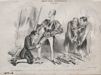 Costumbres anglo-caballerescas, 1839 de Unbekannt