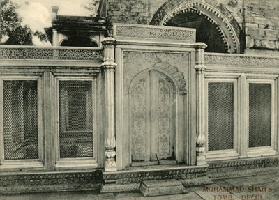 Tumba de Mohammad Shah, Delhi de Unbekannt