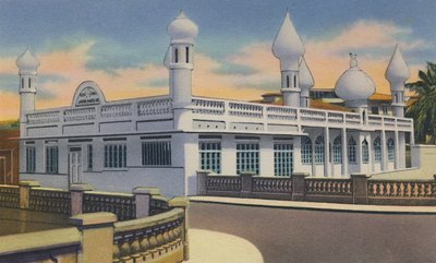 Mezquita Mahometana, Puerto España, Trinidad, B.W.I. de Unbekannt