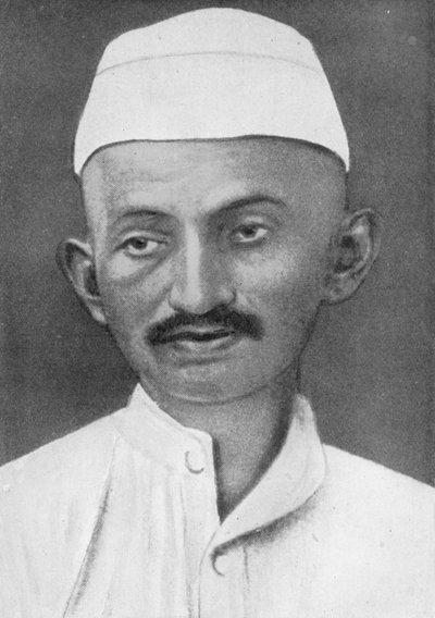 Mohandas Karamchand Gandhi, líder nacionalista indio de Unbekannt