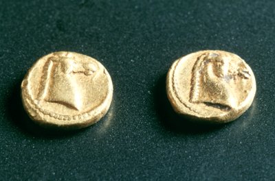 Moneda, Kerkouane, Túnez, siglo III a.C. de Unbekannt
