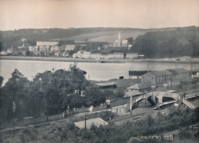 Monkstown - Desde la estación del muelle de Monkstown de Unbekannt