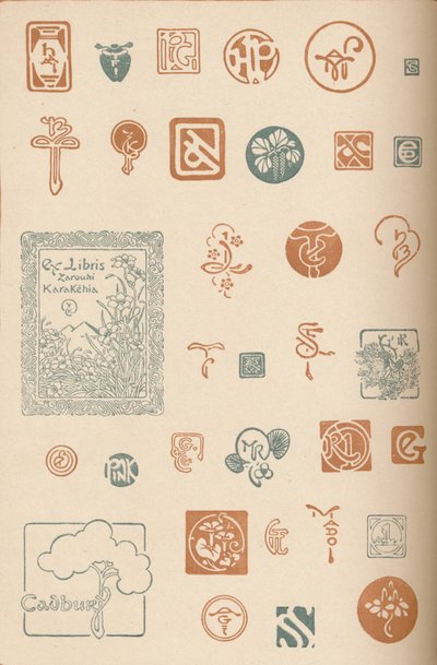 Monogramas y marcas de Unbekannt