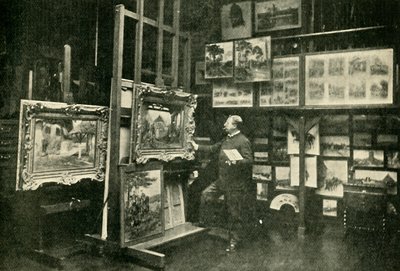 Monsieur Detaille en su estudio, 1900 de Unbekannt