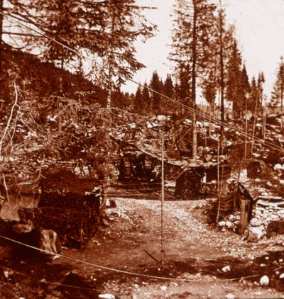 Monte Tomba, Italia, c1914-c1918 de Unbekannt