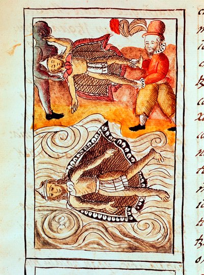 Moctezuma II, último emperador azteca, 1520 de Unbekannt