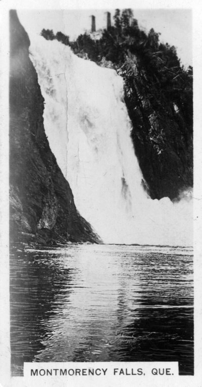Cataratas de Montmorency, Quebec, Canadá, c1920s de Unbekannt