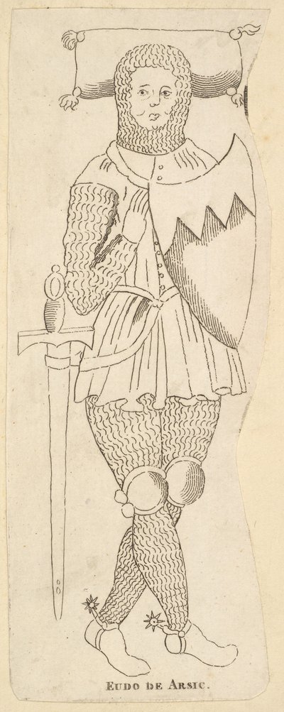 Monumento de Eudo de Arsie, ca. 1790 de Unbekannt