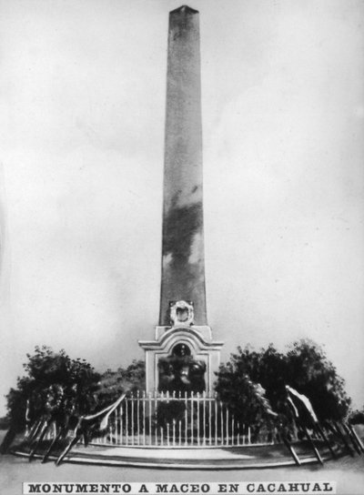 Monumento a Antonio Maceo, 1899, años 1920 de Unbekannt