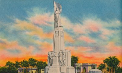 Monumento a la Bandera, Barranquilla, c. 1940s de Unbekannt