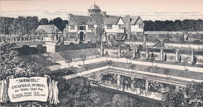 Moonhill, Cuckfield, Sussex, c1902 de Unbekannt