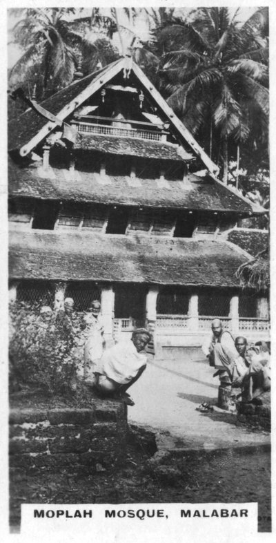 Mezquita Moplah, Malabar, sur de India, c1925 de Unbekannt