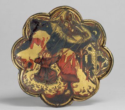 Morse con San Francisco de Asís Recibiendo los Estigmas, italiano, ca. 1300-1350 de Unbekannt