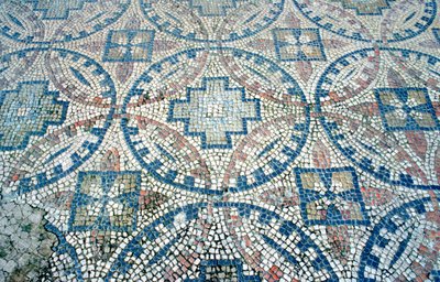Mosaico de una villa romana, Montreal, Dordogne y Costa Atlántica, Francia de Unbekannt