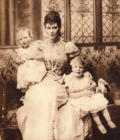 Madre e hijos, c. 1899 1935 de Unbekannt