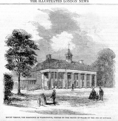 Mount Vernon, la Residencia de Washington, siglo XIX de Unbekannt