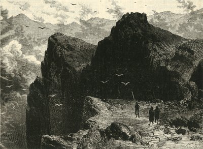 Escena montañosa en Epiro, 1890 de Unbekannt